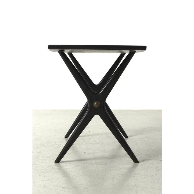 Beautiful swedish design small coffee table or side table designed by j.o. Carlsson for joc vetlanda from the '50s. In...