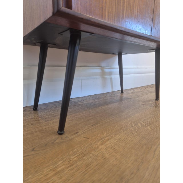 Mid-Century Teak Form Five Vinyl Record Cabinet by G Plan, 1960s For Sale - Image 11 of 12
