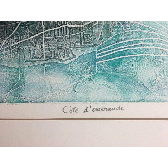 Hasegawa Shoichi, Essay Print Emerald Coast Brittany, 1970s, Etching For Sale - Image 9 of 13
