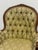 Louis XV Style Tufted Bergère Armchair, Vintage For Sale In San Francisco - Image 6 of 12