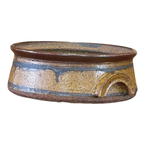 1970s Speckled Stoneware Bowl