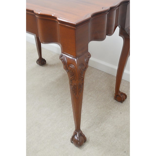 Early 21st Century Kindel Winterthur Mahogany Accent Table For Sale - Image 5 of 10