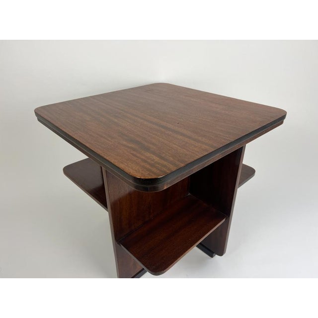 Antique Art Deco Book Side Table from Waring & Gillow, England, 1920s-1930s For Sale - Image 12 of 18