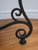 Vintage 54" Round Carrara Marble & Iron Center Table For Sale - Image 9 of 11
