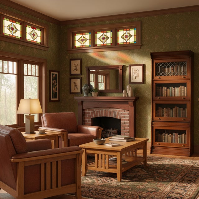 Victorian Legacy 4 Stack Barrister Bookcase - Light Brown Walnut For Sale - Image 3 of 10