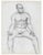 MCM male figure by Paul McCarron (1933-2018) later known as a prominent New York art dealer. This work is from the late...
