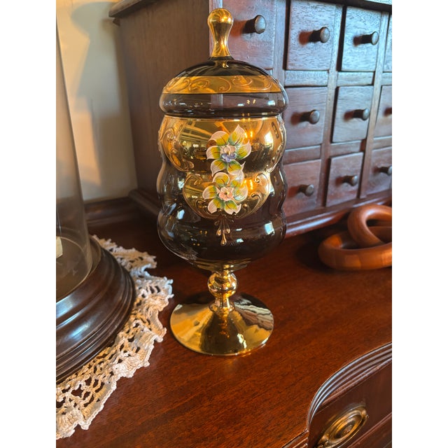 1960s Emotion Murano Style Candy Dish For Sale - Image 4 of 4