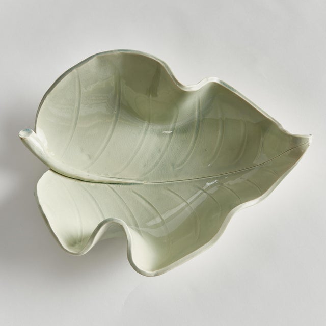 French Country Moricento Leaf Sculpture Small For Sale - Image 3 of 5