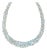 Nina Zhou Secret Ocean 94.15 CTW Aquamarine, Topaz & Diamond Collar Necklace For Sale