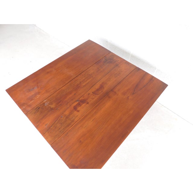 Antique George II Walnut Swing Leg Drop Side Table For Sale - Image 12 of 13