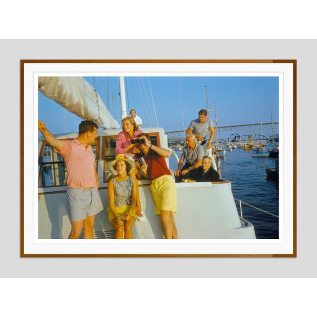 Colourful Crew by Toni Frissell A colourful crew sail the coast of Newport, circa 1960. (Toni Frissell) Archival Pigment...
