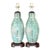 Vintage Boho Aztec Ceramic Lamps - a Pair For Sale