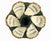 French Pair of Antique French Ironstone Majolica Oyster Dishes by Faïencerie De Longchamp For Sale - Image 3 of 10