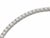 Metal 10k White Gold 46-5/8 CTTW Lab-Grown Diamond Men's Necklace, 22 In For Sale - Image 7 of 11