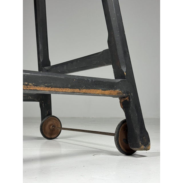 Black Column Sculpture Stand For Sale - Image 5 of 17