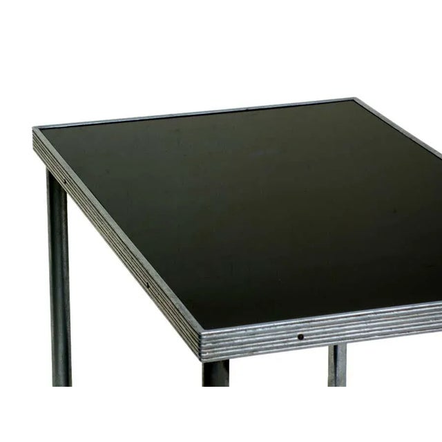 Bauhaus Rationalist Design Tubular Metal Coffee Table, 1920s For Sale - Image 6 of 8