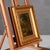 Miniature Landscape Oil Painting on Wood, 19th Century For Sale - Image 6 of 10