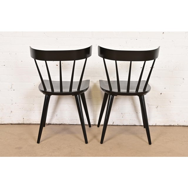Paul McCobb Planner Group Mid-Century Modern Spindle Back Dining Chairs, Set of Six For Sale - Image 12 of 14
