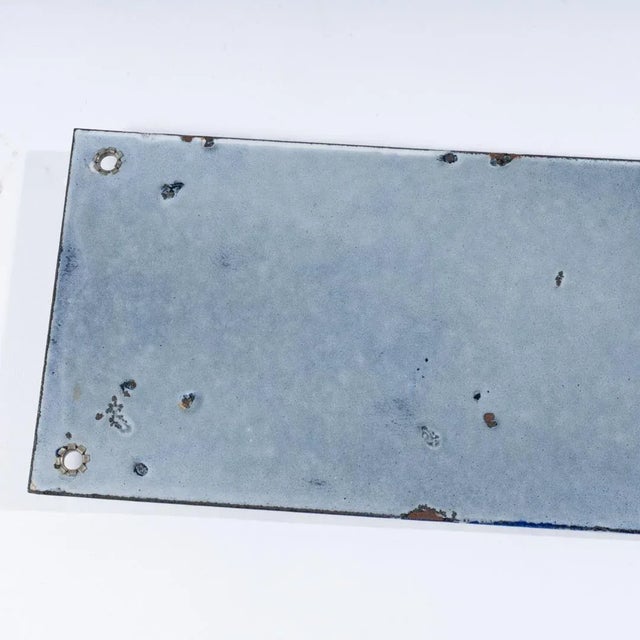 1920s 1920s Porcelain New England Dry Soda Sign For Sale - Image 5 of 7