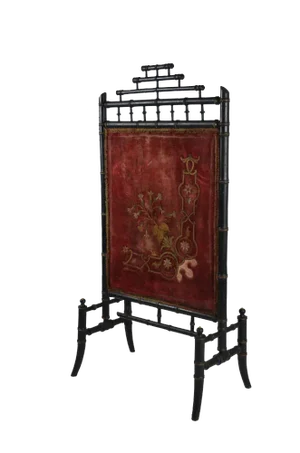 Late 19 Century French Empire Fireplace Screen