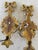 Wood Vintage Italian Brass & Crystal Wall Sconces - a Pair For Sale - Image 7 of 7