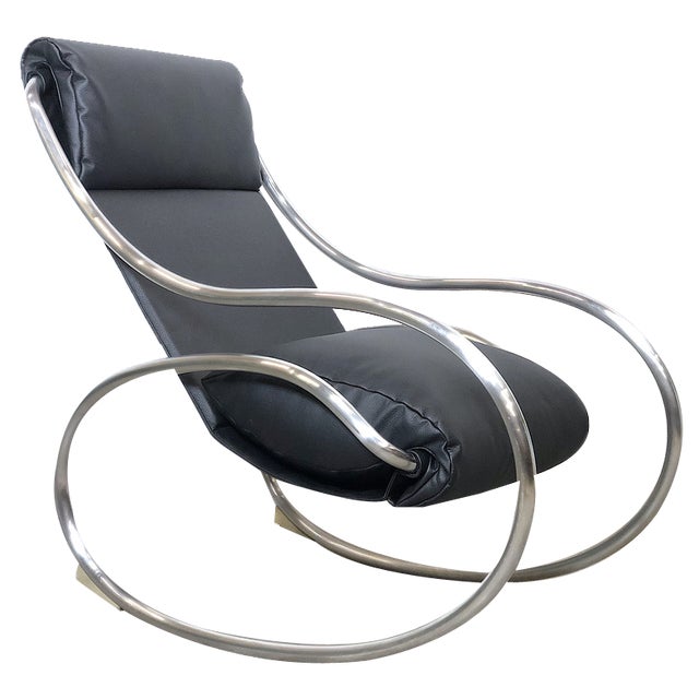 Crome Metal Crawl Armchair by Heals, London, 1970s For Sale