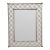 Drexel Heritage Siver and Gilt Eglomise Antiqued Mirror For Sale