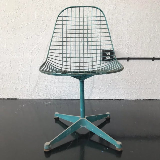 Vintage Charles and Ray Eames for Herman Miller PKC Wire Chairs - (3 Left) For Sale In Tampa - Image 6 of 10