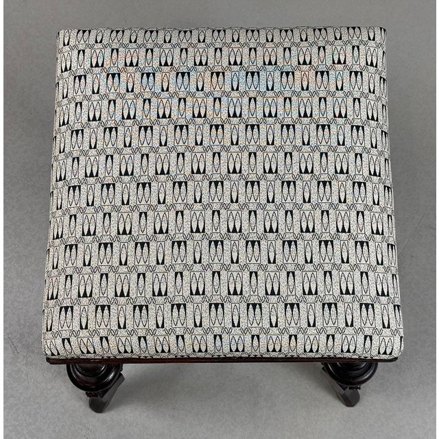 Antique Curved Stool, 1880s For Sale - Image 3 of 6