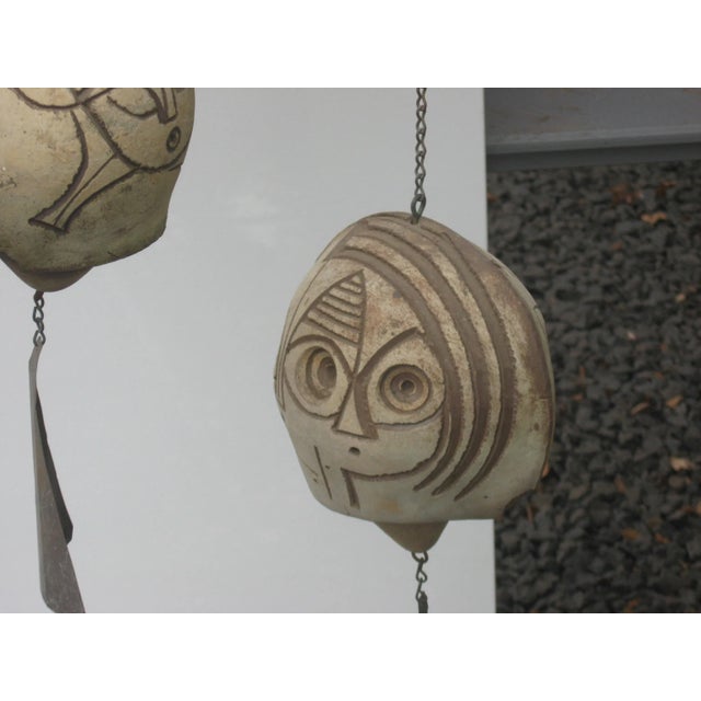 Ceramic Ceramic Wind Chimes by Paolo Soleri, Consanti For Sale - Image 7 of 13