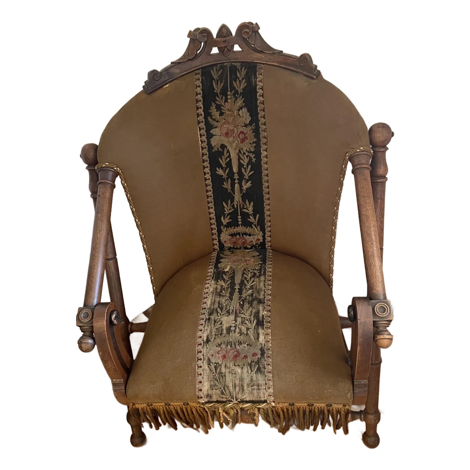 Late 19th Century Antique George Hunzinger Folding Accent Side Chair ...