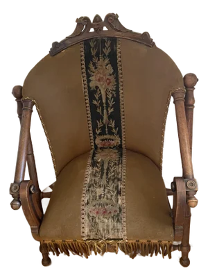 Late 19th Century Antique George Hunzinger Folding Accent Side Chair