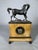 Charles X Style Mantelpiece Set with Horse Clock and Casseroles, 1830, Set of 3 For Sale - Image 3 of 14
