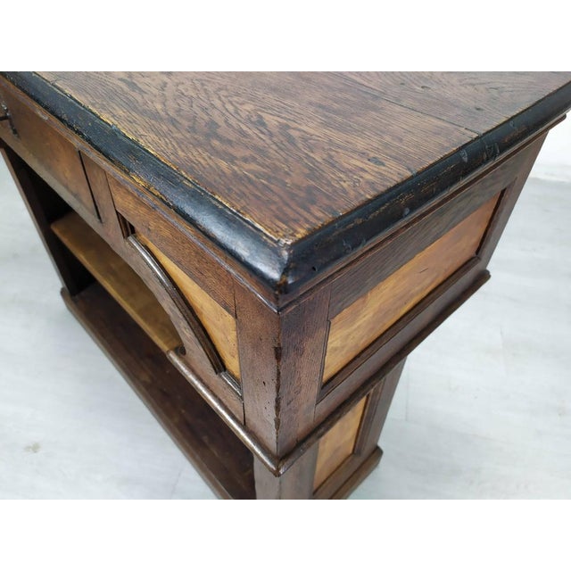 Vintage Counter in Oak For Sale - Image 16 of 18