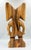 Vintage Tiki Totem Ku God of War Strength and Family Hand Carved Sculpture For Sale - Image 4 of 9