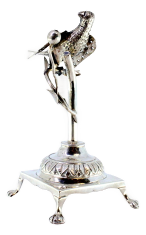 Silver Toothpick Holder
