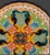 Mexican Talavera Pottery Colorful Wall Hanging Platter Serving Tray Table Top Display Marked For Sale - Image 6 of 9