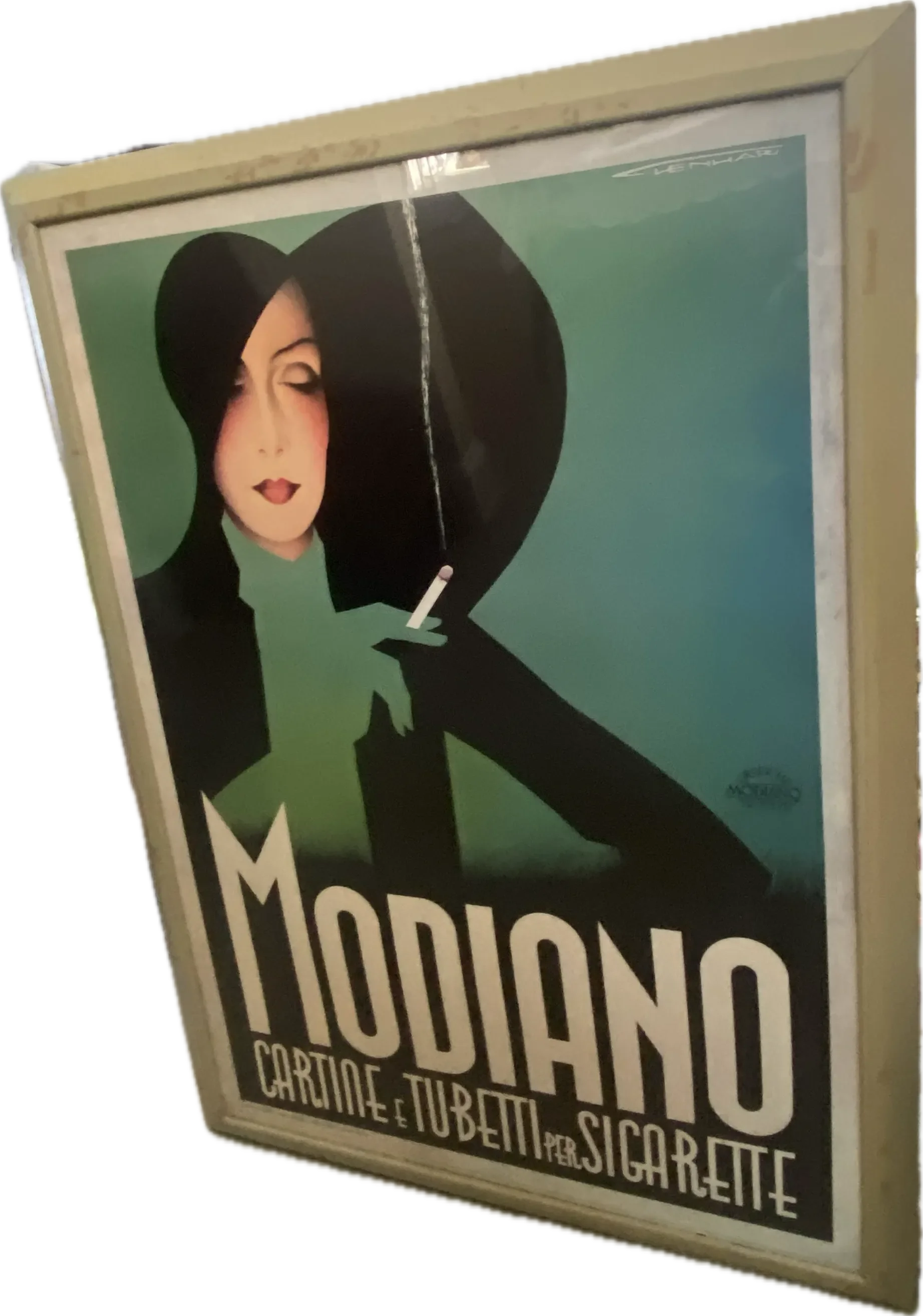 Franz Lenhart Modiano Art Deco Advertising Lithograph Print Poster 1935  XIII Large