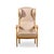 Mid 20th Century Frits Henningsen Style Swedish Biedermeier Wingback Lounge Chairs - Pair For Sale - Image 5 of 12