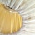 Beige Japandi Style Hanging Lamp in Wrapped Fabric and Teak, 1960s For Sale - Image 8 of 16
