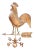 Copper Weather Vane with Rooster Wind Ornament For Sale