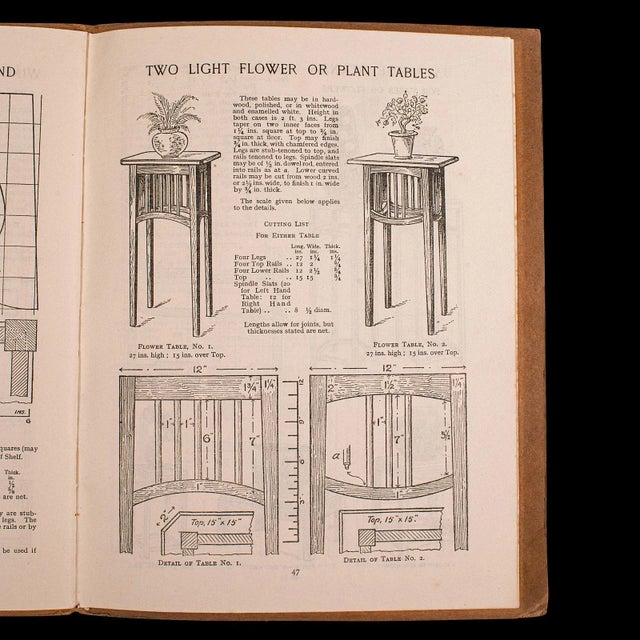 1930's Vintage Furniture Designs Folio For Sale - Image 12 of 12