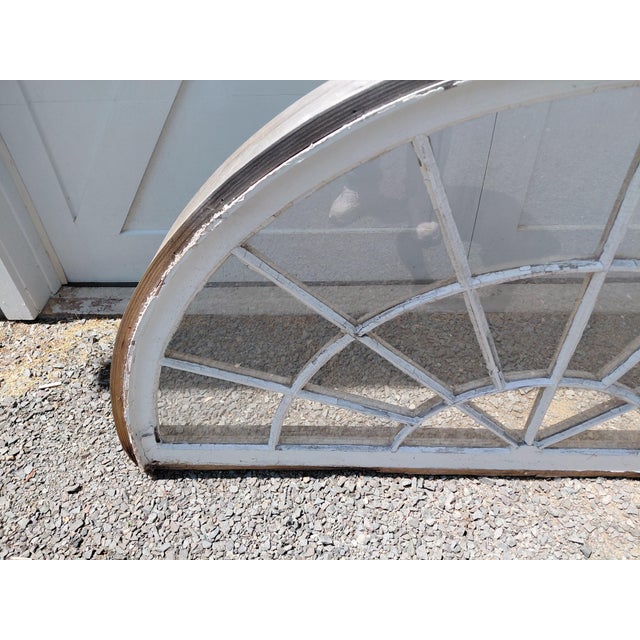 Mid 20th Century Vintage Transom Window For Sale - Image 5 of 10