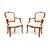 Antique French Walnut Salon Armchairs, 1930, Set of 2 For Sale - Image 11 of 11