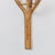Tan 1960s French Rattan Tennis Racket Wall Hook For Sale - Image 8 of 9