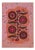 Mid-Century German Pop Art Screen-Printed Wall Hanging by Traute Sänger, 1970s For Sale