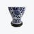 Late 19th Century Blue and White Porcelain Jar Mounted Lamp For Sale - Image 5 of 5