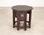 Mid 20th Century Anglo-Indian Kashmiri Style Carved Wood Octagonal Side Table For Sale - Image 5 of 18
