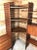 Brown Freestanding Teak Corner Wall Shelf For Sale - Image 8 of 13