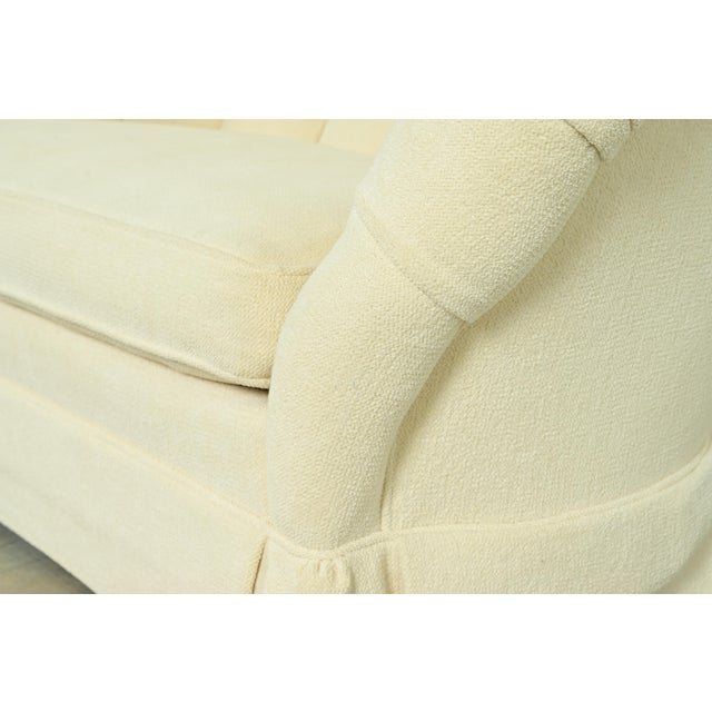 Ivory Baker Furniture Mid-Century Hollywood Regency Tufted Sofas or Loveseats, Pair For Sale - Image 8 of 13